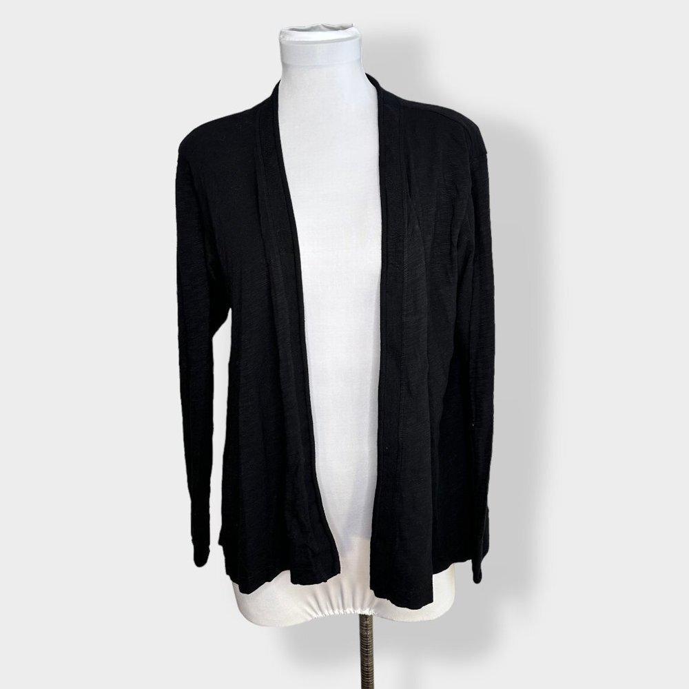 WILT‎ Black Open Cardigan Sweater S